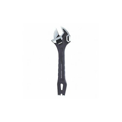 Stanley Adj. Wrench,Steel,Black Oxide,10" FMHT75081