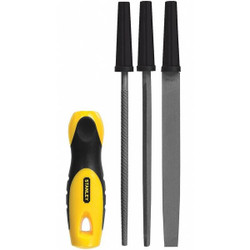 Stanley Hand File Set,American,4 Pieces 22-319