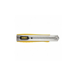 Stanley Snap-Off Utility Knife,6 In,Black/Yellow  DWHT10045