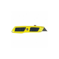 Stanley Utility Knife,6 In.,Black/Yellow 10-779