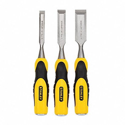 Stanley Wood Chisel Set,3 Pieces,1/2, 3/4, 1 In. 16-300