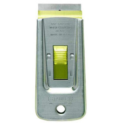 Stanley Glass Scraper,Stiff,1-1/2",Carbon Steel 28-500