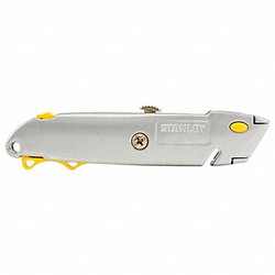 Stanley Utility Knife,6-3/8 In.,Gray 10-499