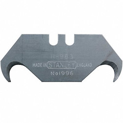 Stanley 2-Ended Hook Utility Blade,18mm W,PK5 11-983