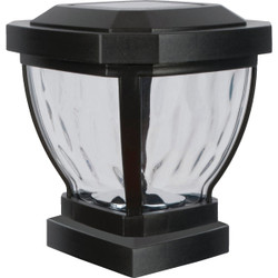 Moonrays Black SMD LED Solar Post Cap (2-Pack) 24801