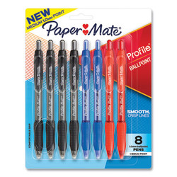 Paper Mate® PEN,PROFILE,MD PT,8,AST 2097014