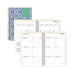 Blue Sky® PLANNER,TILE,5X8,WK/MN,BE 101410
