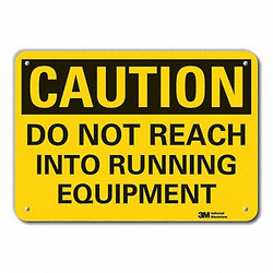 Lyle Caution Sign,7 inx10 in,Plastic  LCU3-0352-NP_10x7