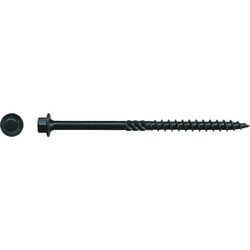 Big Timber #14 x 4 In. Black Log Structure Screw (25 Ct.) BL144-25