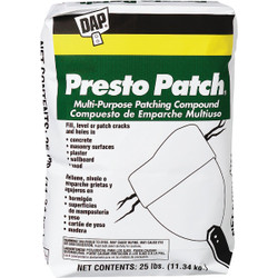 DAP Presto Patch 25 Lb. White Patching Compound 58552