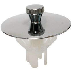 Keeney Quick-N-Easy Bathtub Drain Stopper with Polished Chrome Finish K826-37