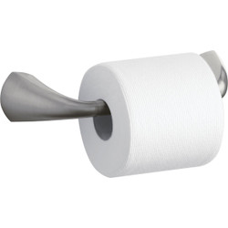 Kohler Mistos Brushed Nickel Wall Mount Toilet Paper Holder