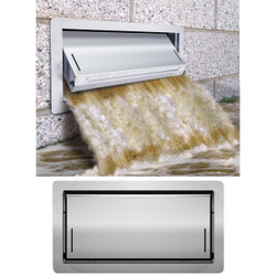 Smart Vent 8 In. x 16 In. Flood Protection Foundation Vent 1540-520