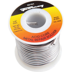 Forney 1 lb Acid 94.5% Lead, 3.3% Tin, 2.2% Antimony Solder 38101
