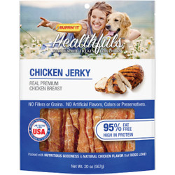 Ruffin' it Healthfuls Chicken Jerky Dog Treat, 20 Oz. 08200