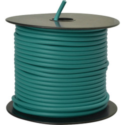 ROAD POWER 100 Ft. 12 Ga. PVC-Coated Primary Wire, Green 55678923