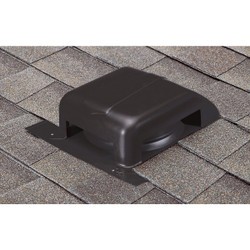 Airhawk 40 In. Black Galvanized Steel Slant Back Roof Vent RVG40010 Pack of 9