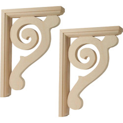 Waddell Crescent Corbel (2 Count) CB618/CR77