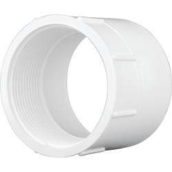 Charlotte Pipe Schedule 30 DWV 3 In. FIP PVC Adapter PVC 01101  0600HA