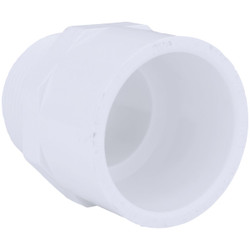 Charlotte Pipe Reducing Schedule 40 6 in. S x 6 in. M.I.P. PVC Adapter