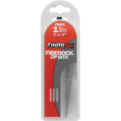 Rotozip 1/4 In. Fiberock Zip Bit FBR1