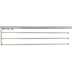 Knape & Vogt Real Solutions Heavy-Duty 18 In. Chrome Towel Bar RS-P-793-R-ANO