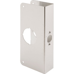 Defender Security 1-3/4 In. x 2-3/8 In. Stainless Steel Door Reinforcer U 9586