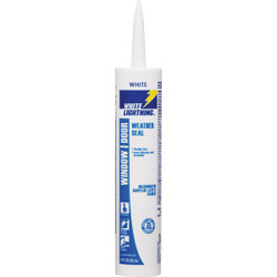 White Lightning White Window/Door Caulk W32000010