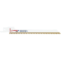 Lenox Gold 6 In. 6 TPI Wood w/Nails Reciprocating Saw Blade (5-Pack) 21063676GRC