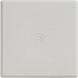 Ply Gem 6-3/4" x 6-3/4" Gray Vinyl Mounting Blocks EZBLK040 02