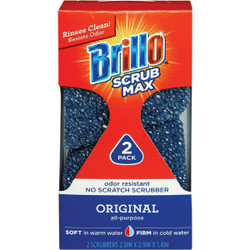 Brillo Scrub Max Original No-Scratch Scrubber (2-Count) 24826