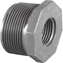 Charlotte Pipe 3/4 In. MPT x 1/2 In. FPT Schedule 80 Reducing PVC Bushing
