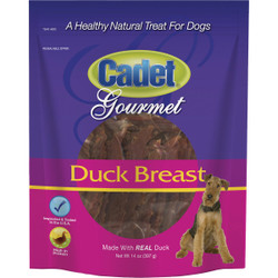 Cadet Gourmet Duck Breast Dog Treats, 14 Oz. C07365