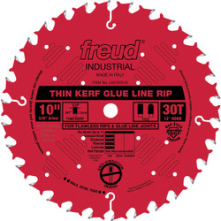 Freud Industrial 10 In. 30-Tooth Glue Line Rip Circular Saw Blade LM75R010