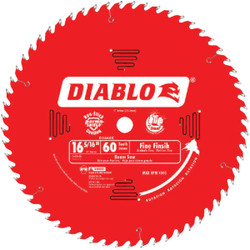 Diablo 16-5/16 In. 60-Tooth Fine Finish Beam Cutting Circular Saw Blade D1660X