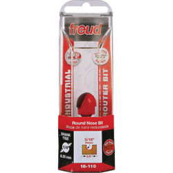 Freud 5/16 In. Radius Round Nose Router Bit 18-110