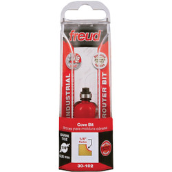 Freud 1/4 In. Radius Cove Router Bit 30-102