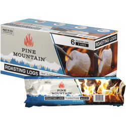 Pine Mountain Roasting 1-Hour Fire Log (6-Pack) 800-000-188