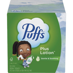 Puffs Plus Lotion Facial Tissus 1 Mega Cube (72-Count) 3700094860 Pack of 24