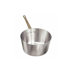 Crestware Sauce Pan,6 in Dia,Aluminum PAN1