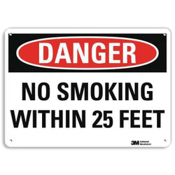 Lyle Danger Sign,10 inx14 in,Plastic U3-1862-NP_14X10