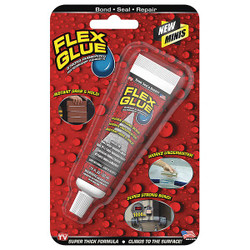 Flex Seal Glue,0.75 fl oz,Tube Container  GFSWHTMINI