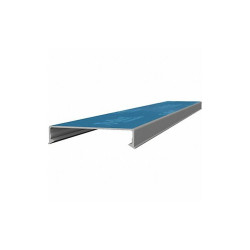Abb Wiring Duct Cover,Flushed Mount,Gray TYD2CPG6