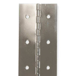 Manufacturer Varies Piano Hinge,Natural,6 ft. L,1-1/4 In. W 1CBC4