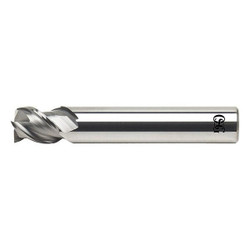 Osg Sq. End Mill,Single End,Carb,1/8" 20410100