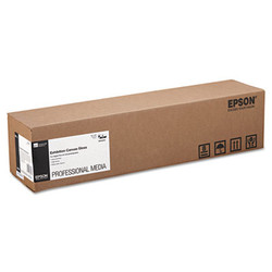 Epson® Exhibition Canvas, 22 Mil, 24" X 40 Ft, Glossy White S045243