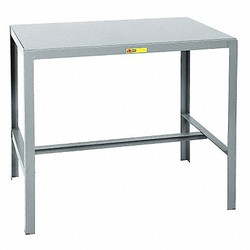 Little Giant Fixed Work Table,Steel,36" W,24" D MT1-2436-36