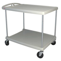 Metro Utility Cart,400 lb. Load Cap.,2 Shelves MY2636-24G