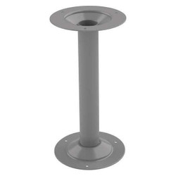 Tennsco Bench Pedestal,Rnd,Gray,16 1/4"x8 1/4" LBP-1 MED GRAY