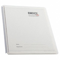 Berkshire Cleanroom Notebook,11 in,8 1/2in,College CHNBK.0811SR.20